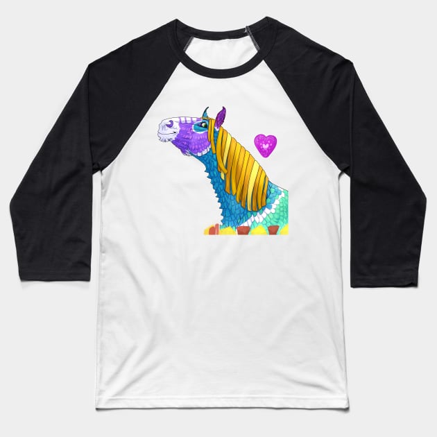 Viva Pinata Horstachio Baseball T-Shirt by Tuihoof